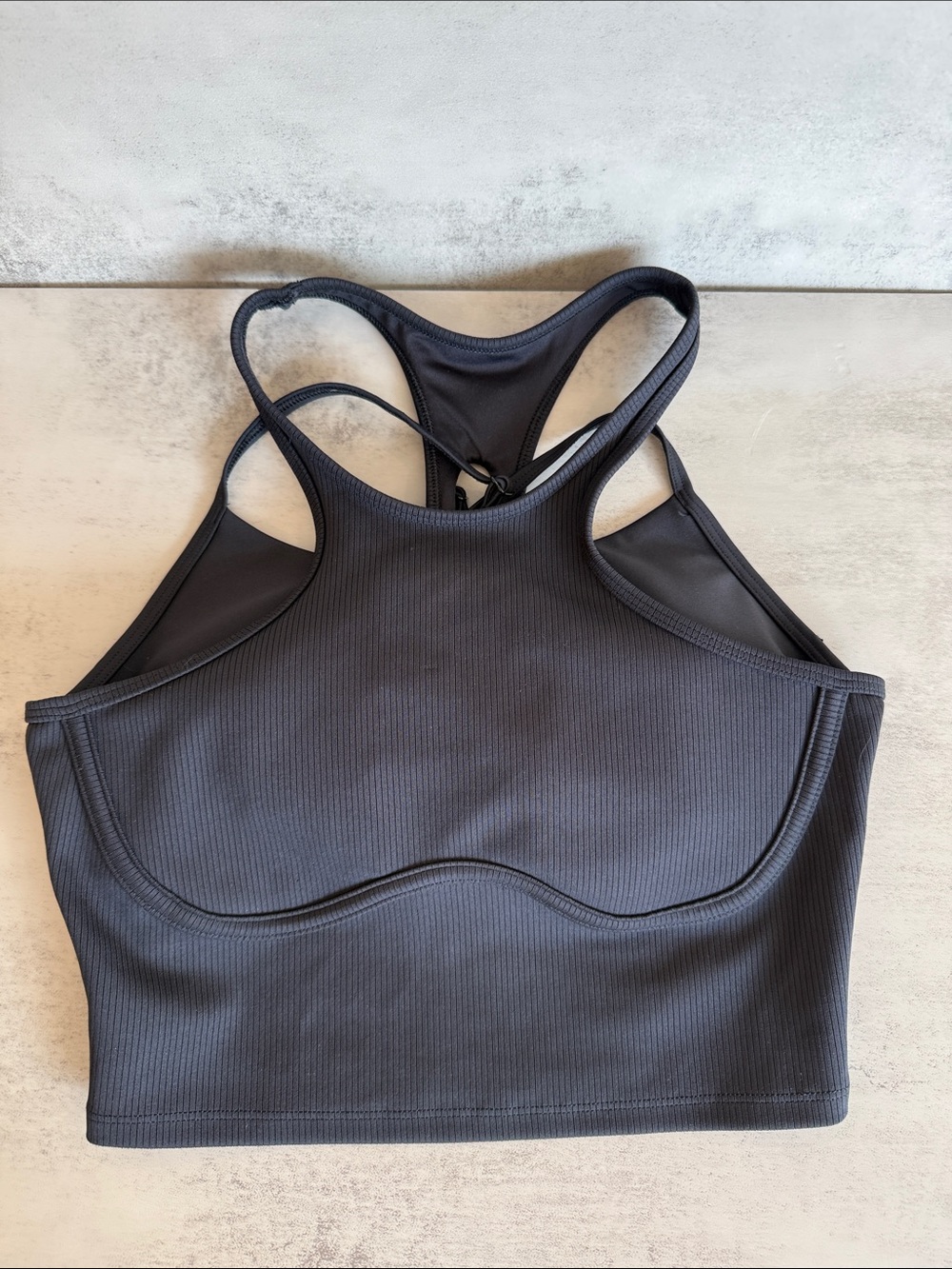 Alo Yoga Ribbed Airlift Enchanted Bra Tank